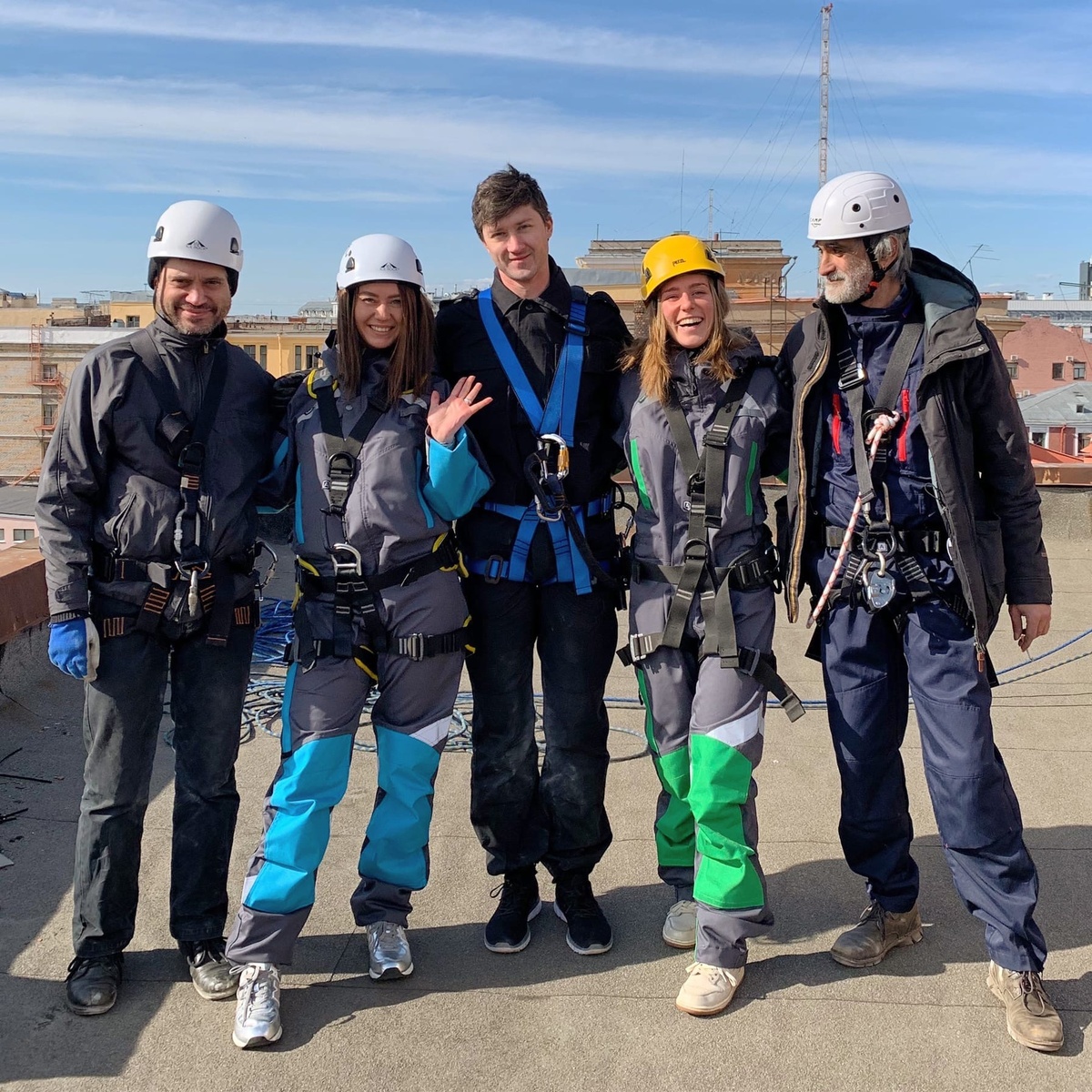 НА ФОТО УЧЕНИКИ УЧЕБНОГО ЦЕНТРА "ПРОФЕССИЯ"