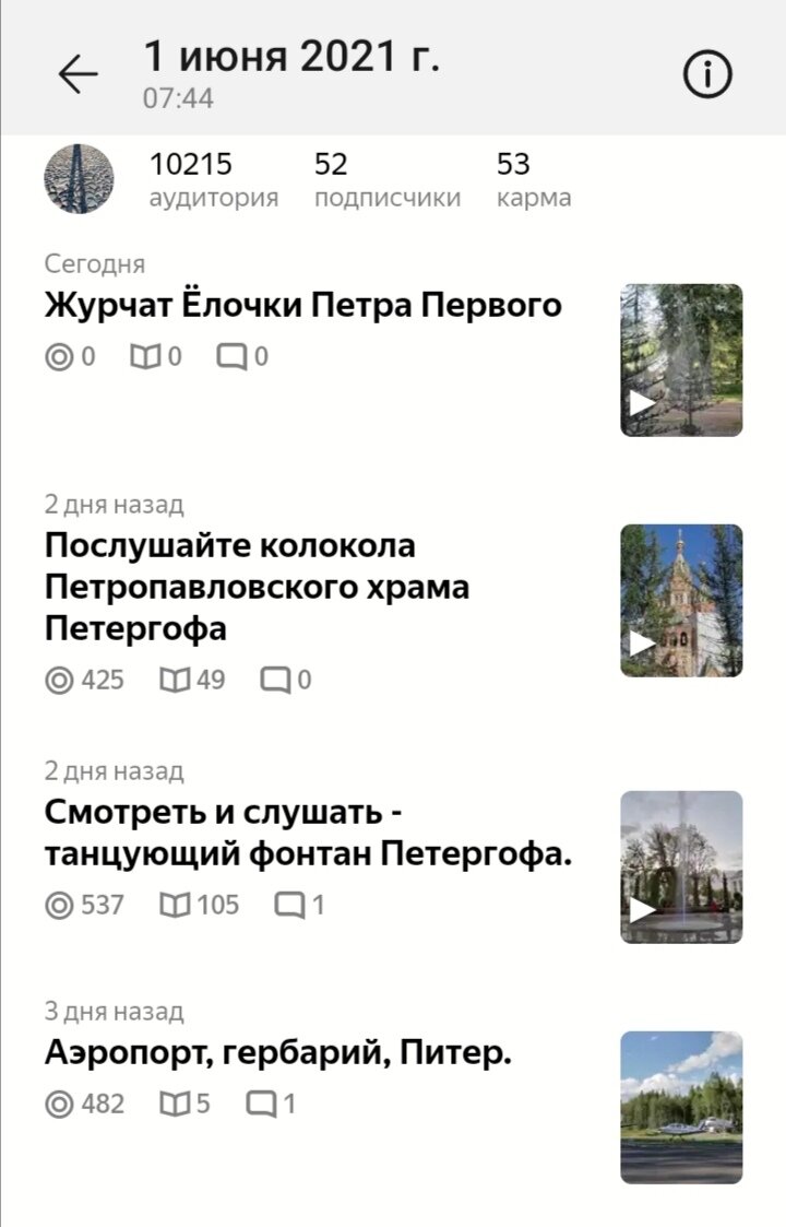 Утренний скрин на 1 месяц