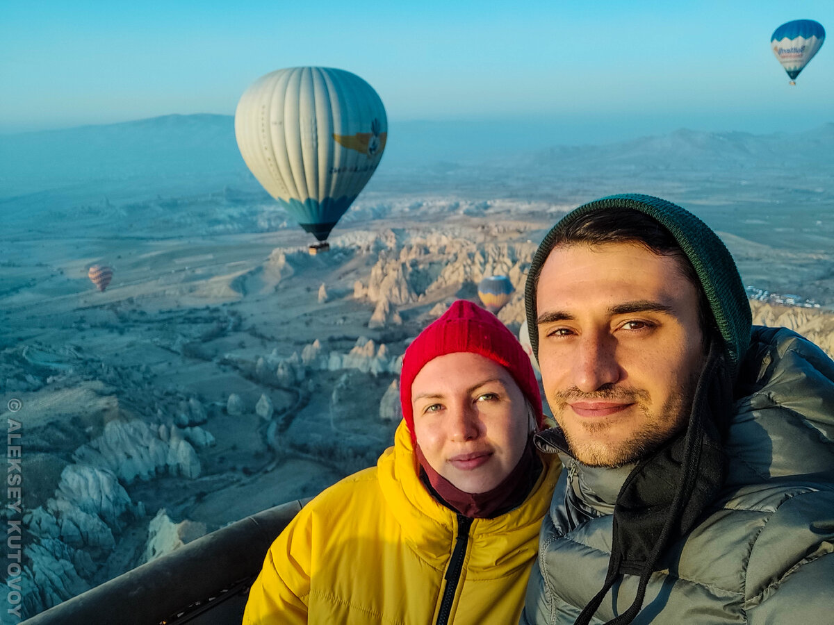 Полет на воздушном шаре в Каппадокии