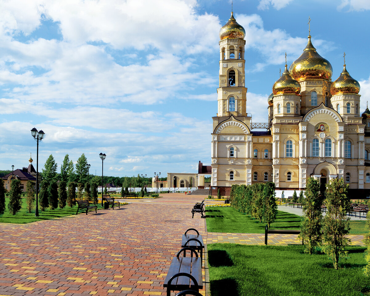 "Старый город" желтый, коричневый, оранжевый