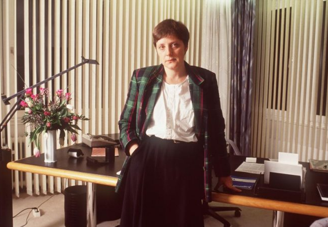 Ангела Меркель. 1991 год.