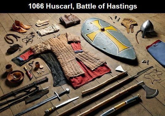 Так выглядело обмундирование английского воина времен битвы при Гастингсе (1066 год) по версии британского фотографа Тома Аткинскона. Этот год принято считать последним годом "эпохи викингов"