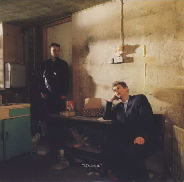 Обложка сингла It's A Sin (1987).