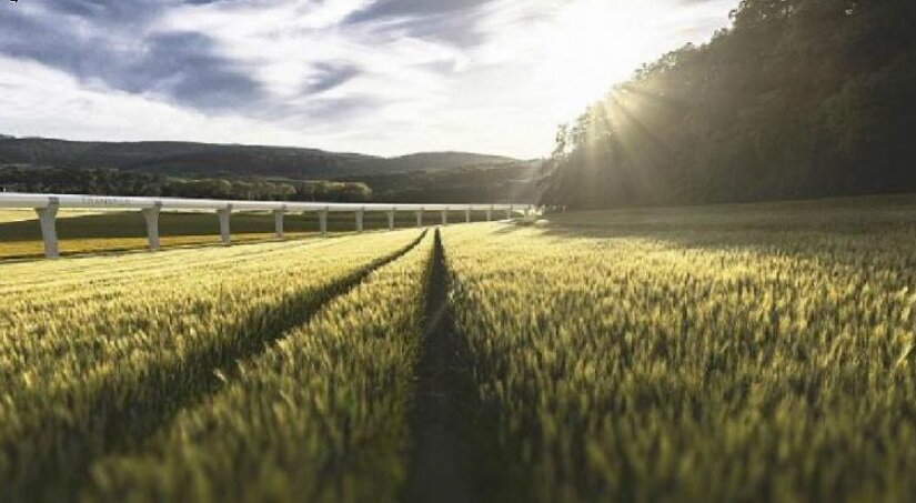 Компания TransPod планирует открыть испытательный центр в сельской местности во Франции. Фото с сайта euronews.com