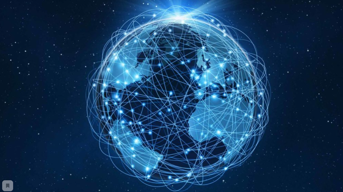 Картинка, иллюстрирующая всемирную паутину интернета, взята из открытых источников.