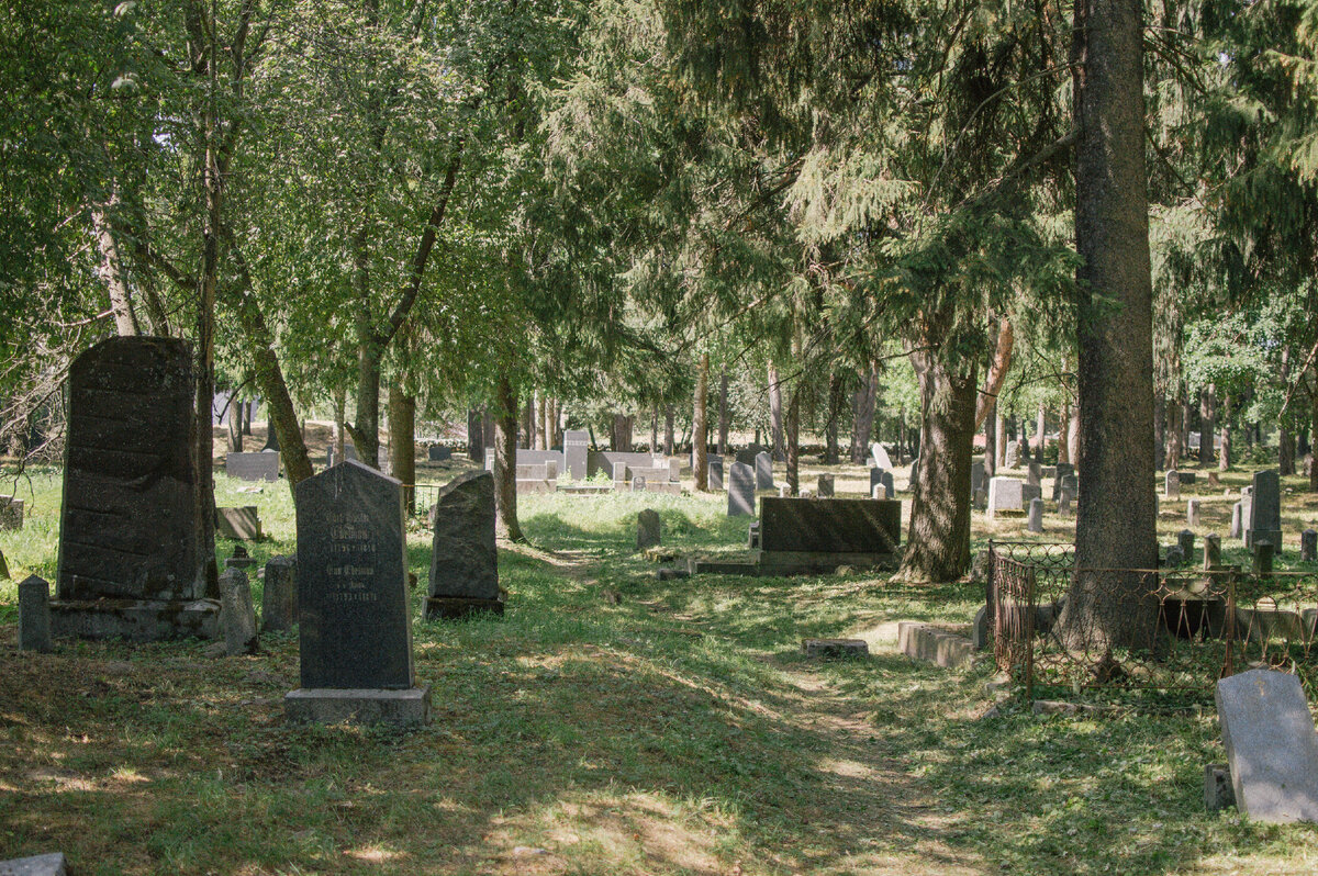 Кладбище сегодня напоминает больше заброшенный парк