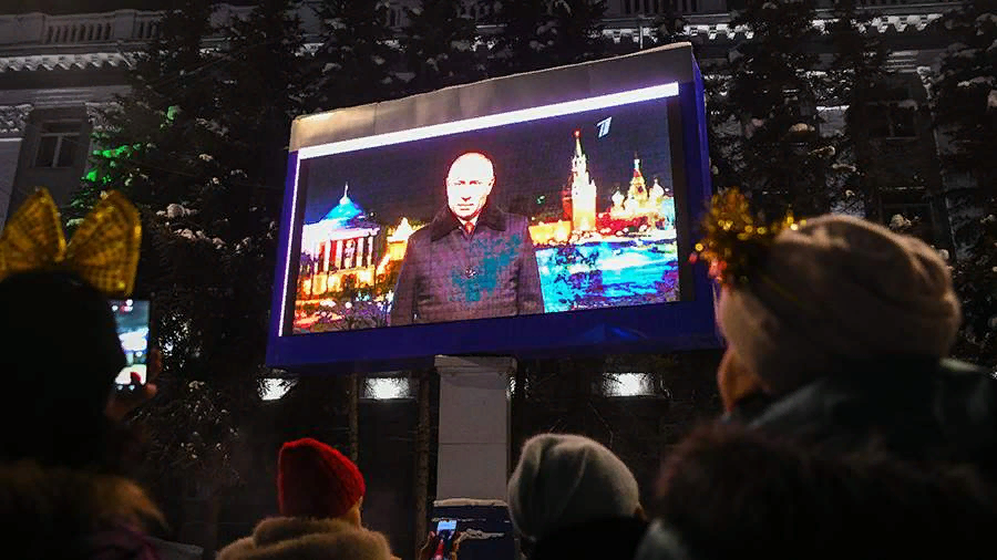  Новогоднее обращение президента России Владимира Путина вызвало интерес и даже вдохновило многих украинцев.