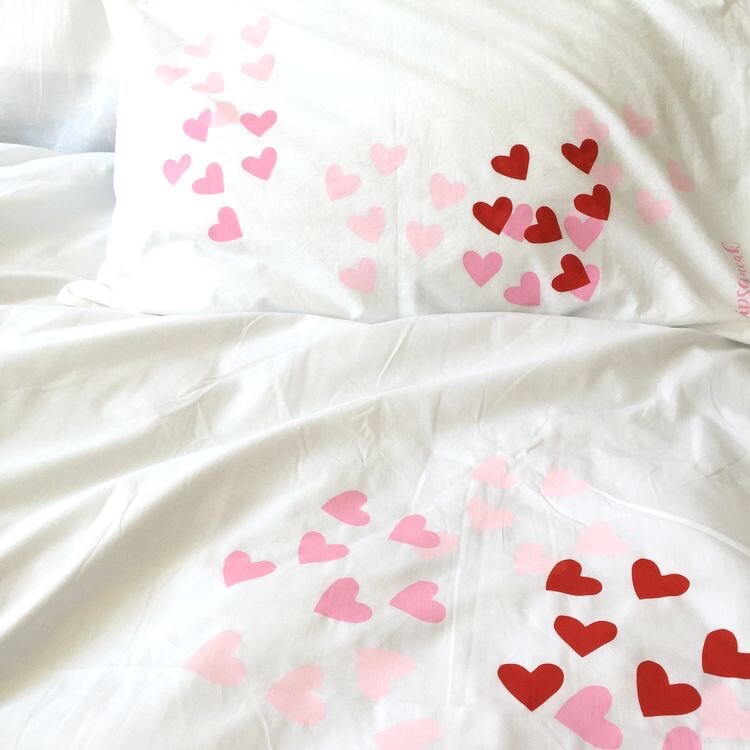 принт на постельном белье