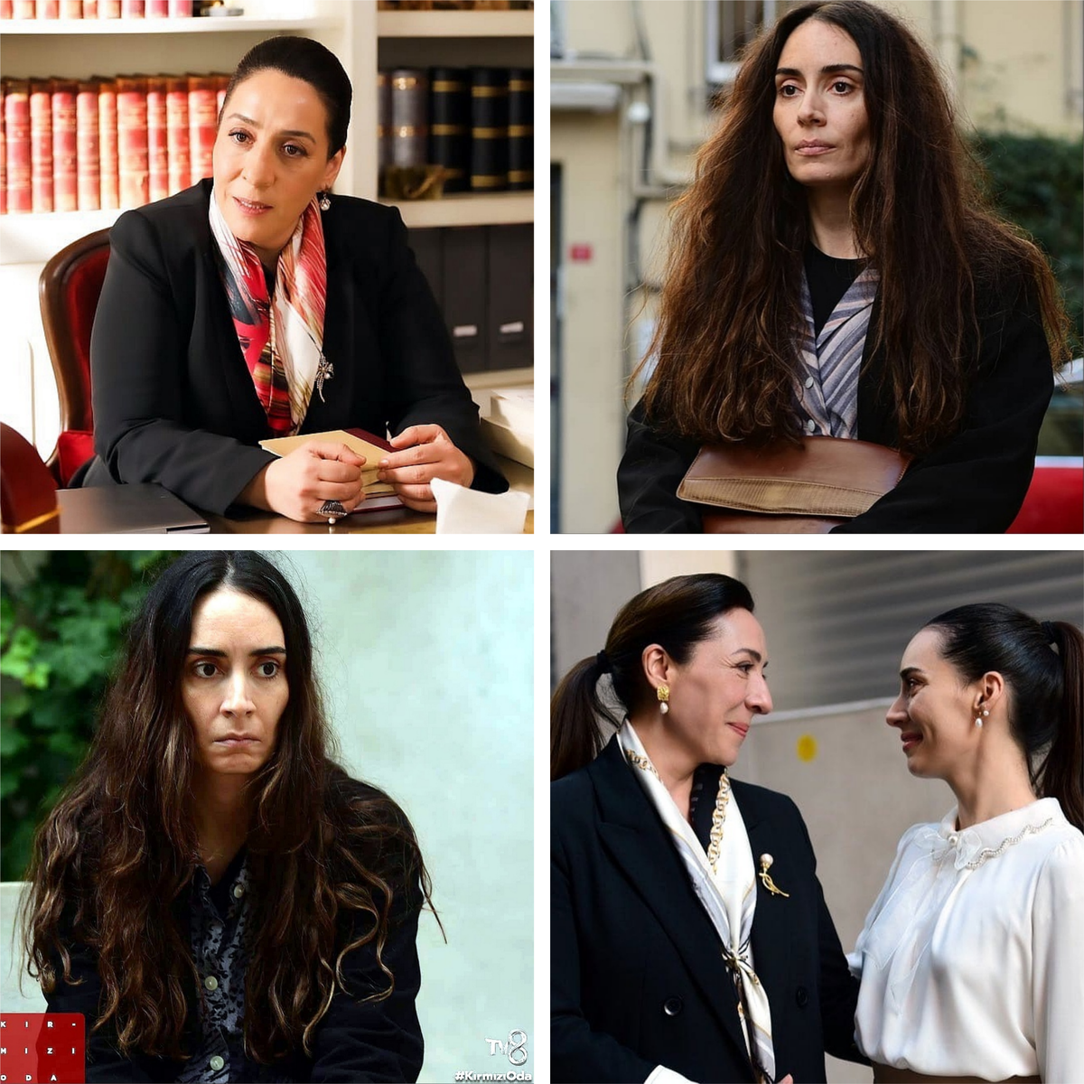 Промо фото с персонажем Алия (Мелиса Сёзен) и доктор Манолия (Биннур Кая)