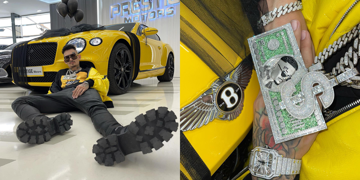 Моргенштерн и Bentley Continental GT