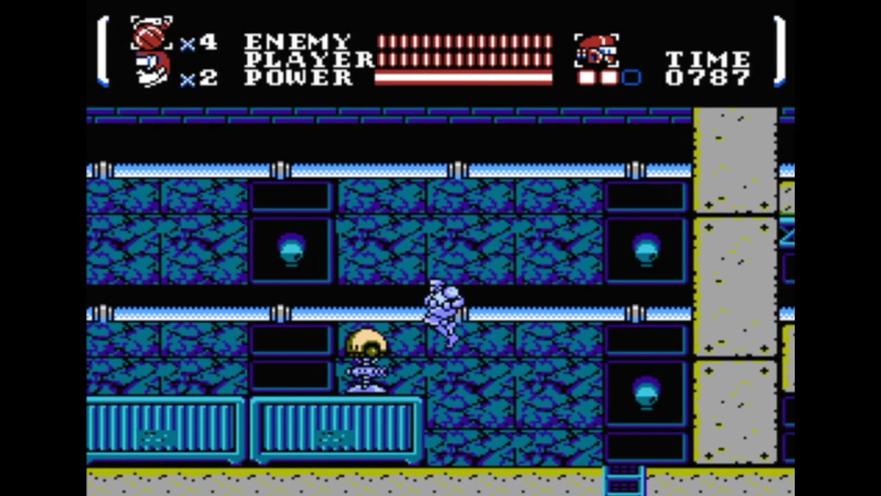 Dendy (Famicom,Nintendo,Nes) 8-bit Power Blade 1часть Sector 6.avi