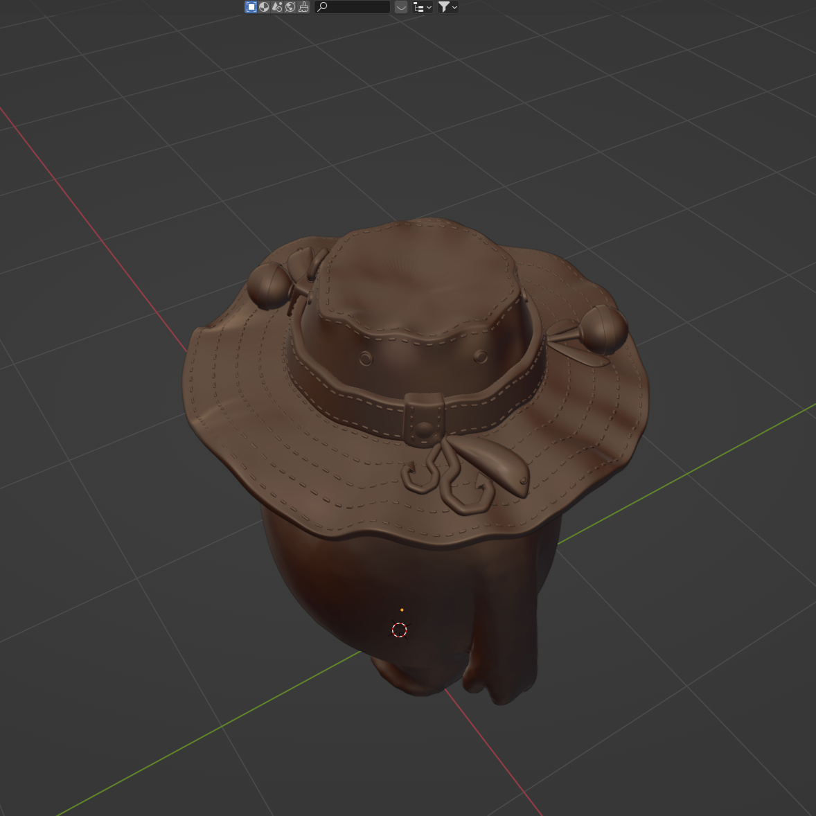 Моделировал в Blender