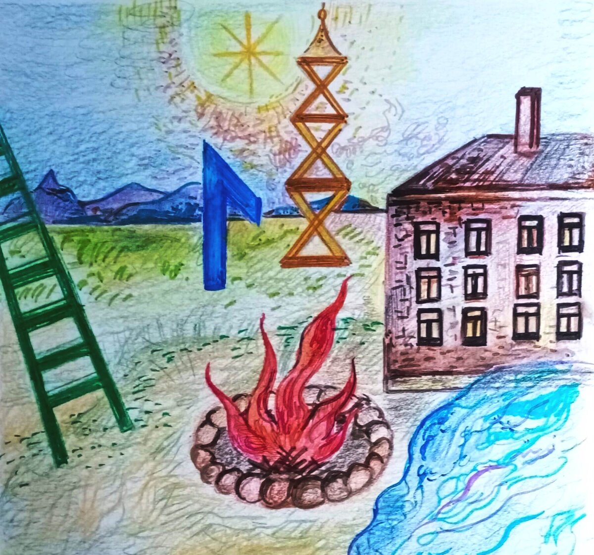 Графический прогноз, 4 апреля – 10 апреля 2022 года. Светлана Колодиева