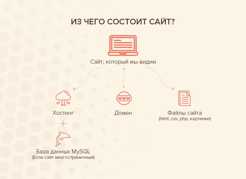 Из чего состоит сайт