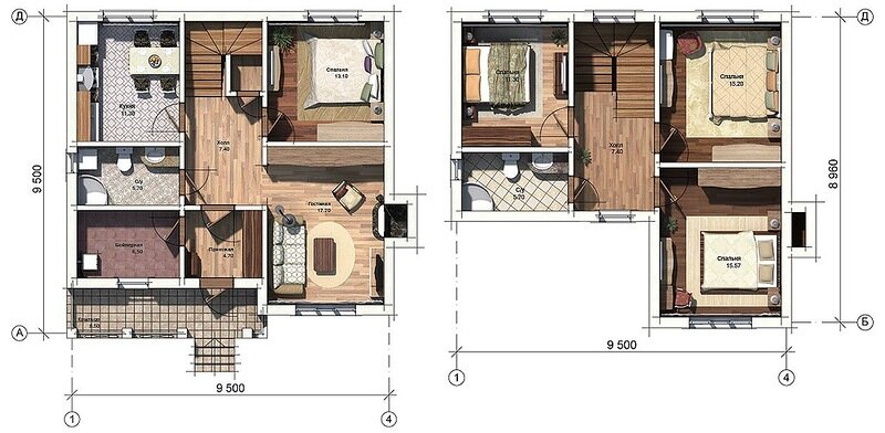 Проект archicad квартиры