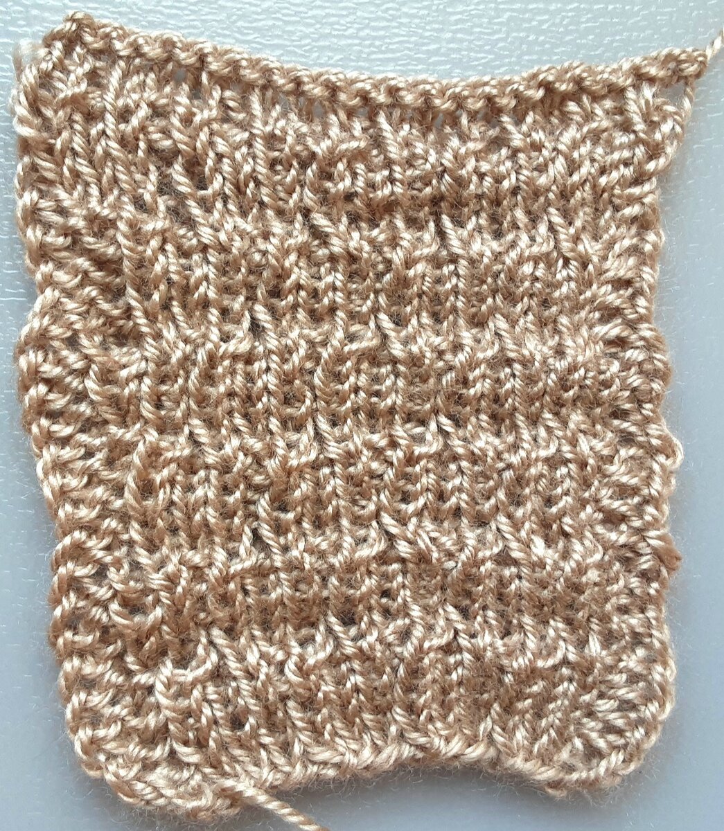 Изнаночная сторона узора.