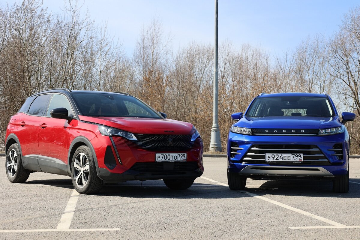 Peugeot 3008 и Exeed LX: Старый свет против Нового