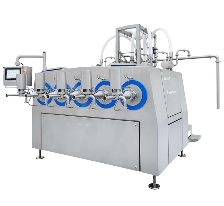 Уникальная запатентованная технология, использующаяся в Установке для производства текстурированного белка Power Heater™️, полностью заменяет принципы традиционной экструзии. Как известно при экструзии продукт прессуется, что приводит к выдавливанию из него влаги. Технология Power Heater основана на тепловой обработке продукта паром, но без контакта пара с продуктом.   Передавая механическую и тепловую энергию в эмульсию, Power Heater™️ коагулирует белок и любой потенциальный источник углеводов. 
Эта уникальная технология обработки способна преобразовывать простые, недорогие рецептуры в волокнистые мясные текстуры в готовом к употреблению продукте. При этом готовому продукту придаётся подлинный вкус настоящего мяса, такого как курица, свинина или говядина.

Одновременно непрямое тепло от пара способствует созданию сочного и  ароматного мясного продукта анонсируемого в качестве мяса для ЗОЖ с улучшенными характеристиками (пониженным содержанием жира и повышенным протеина, обогащенным витаминами и полезными минеральными веществами.

Одновременно непрямое тепло от пара создаёт сочный, ароматный заменитель мяса, который заставляет потребителя усомниться, действительно ли это мясной аналог, а не обычное мясо.

