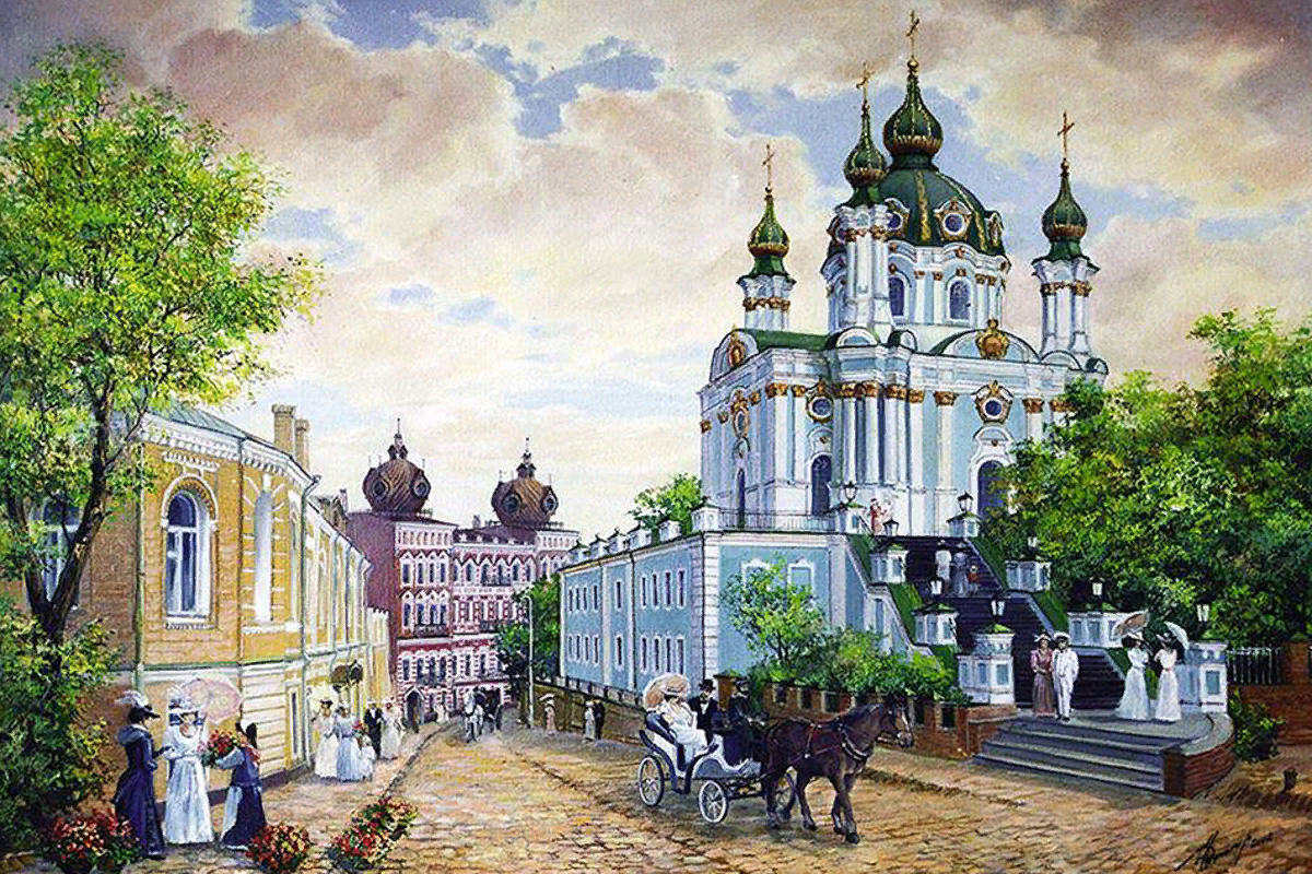 Экскурсия по Cтольному граду Киеву часть 1.