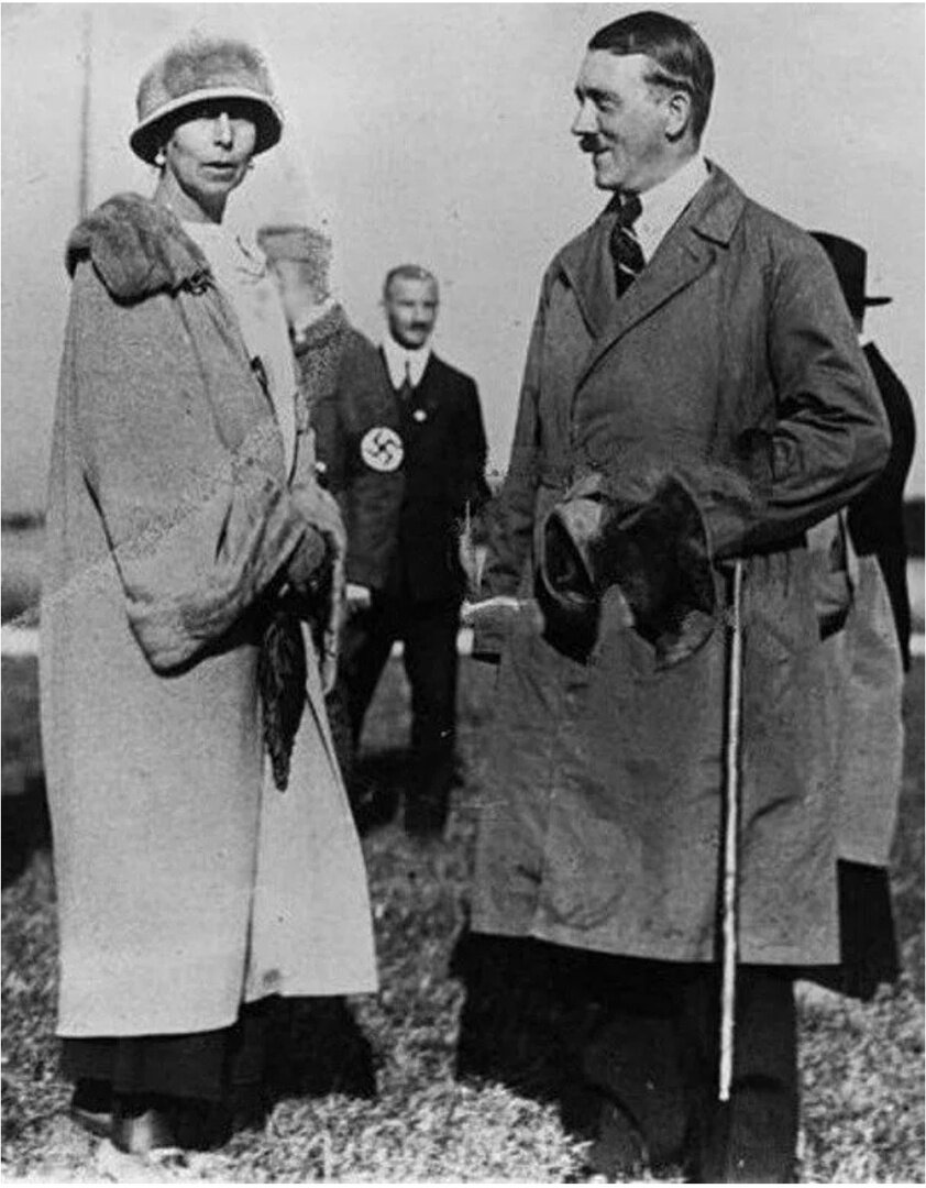 Victoria Melita with A. Hitler 