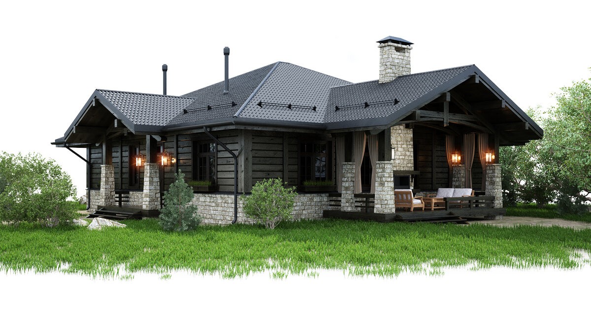 Проект дома Mountain Chalet