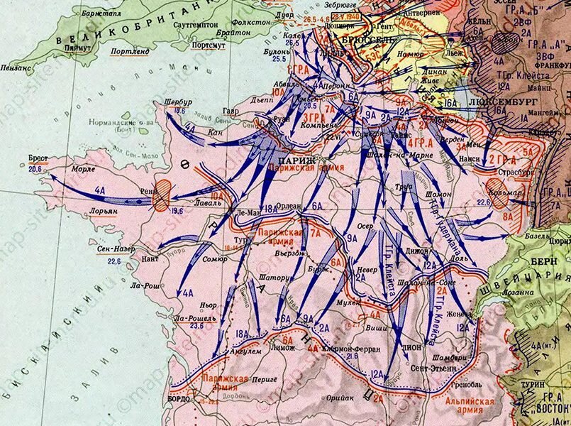 План наступления германии в первой мировой войне получил название