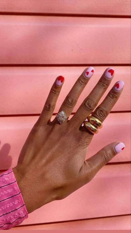 Дизайн ногтей летний розовый (54 фото)
