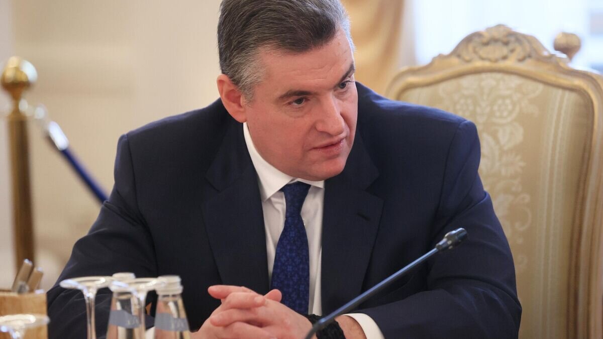    Председатель комитета Государственной Думы РФ по международным делам Леонид Слуцкий© РИА Новости / Pool/Александр Щербак