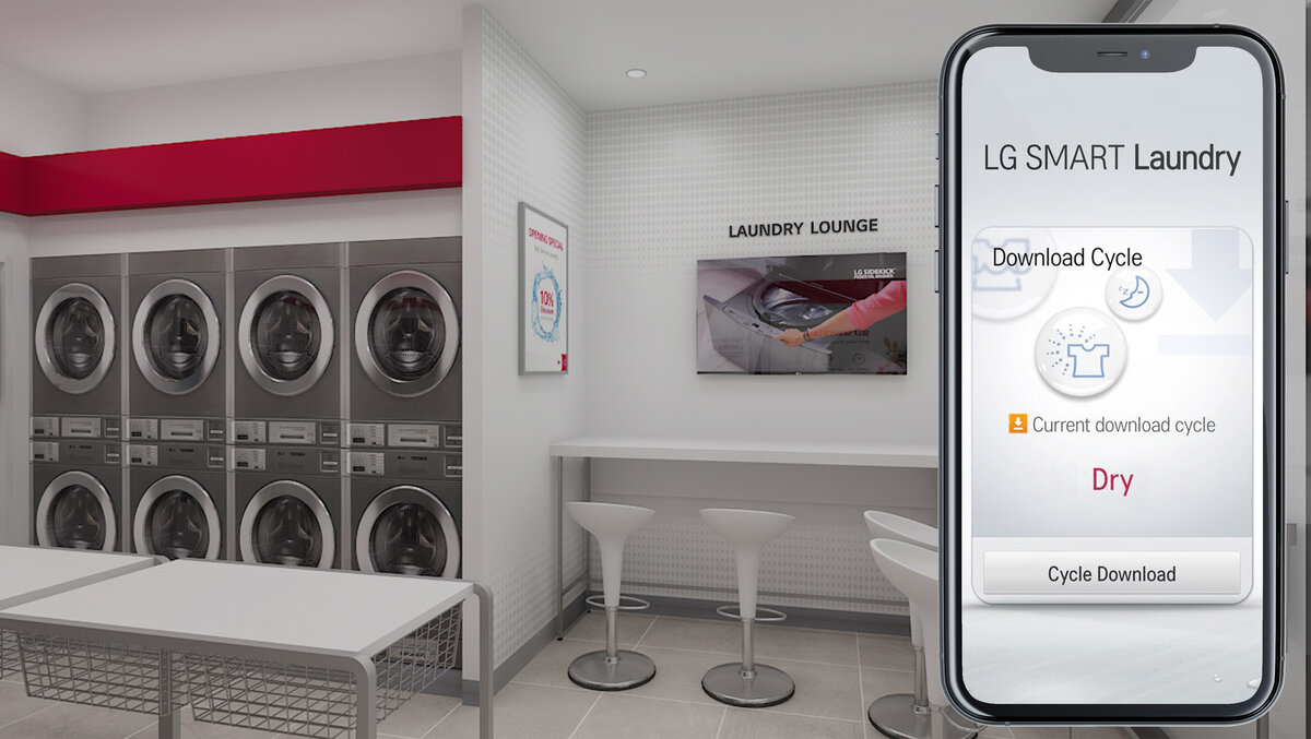 Умные прачечные будущего от LG | santas.ru - Прачечное Оборудование | Дзен