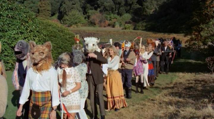 Кадр из фильма "Плетёный человек" (1973)