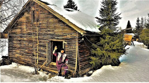 Тайга. Гулаг. Экспедиция и поиск заброшенной зоны. Колонии. Поиск трактора бульдозер.