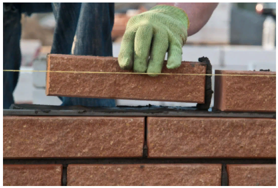 Укладка клинкерного кирпича