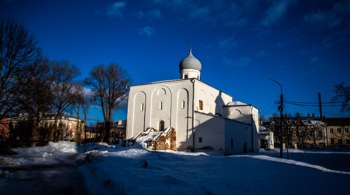 Церковь Успения на Торгу в Новгороде | Российские Древности | Дзен