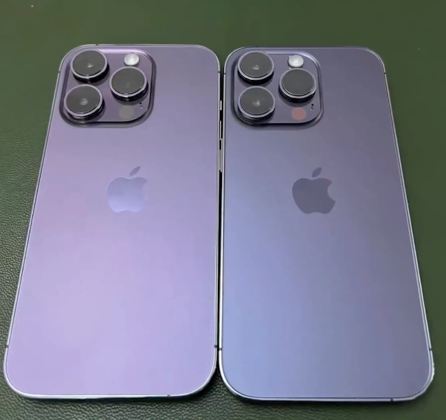 Apple 14 purple