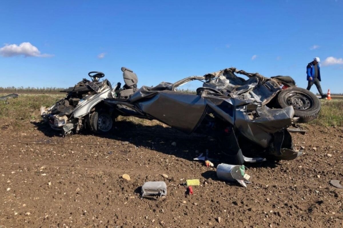    Житель Ставрополья съехал в кювет и погиб в перевернувшемся автомобиле