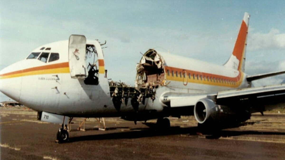 После посадки