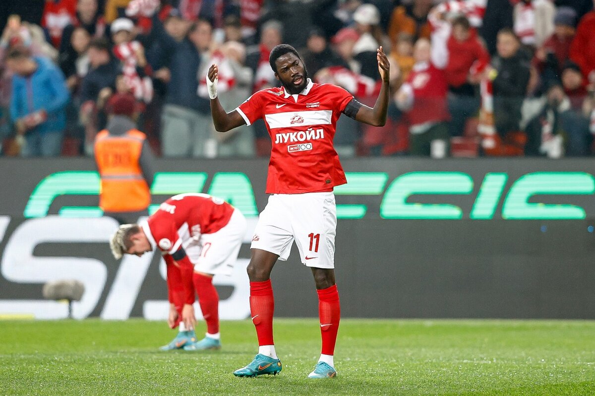 Шамар Николсон своей игрой против Химок заслуживает места в стартовом составе на игру с Торпедо. Фото официального сайта ФК Спартак Москва.