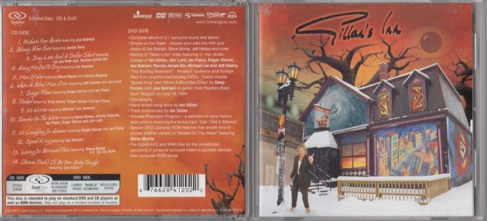 CD-выпуск альбома «Gillan's Inn», 2006 г. 