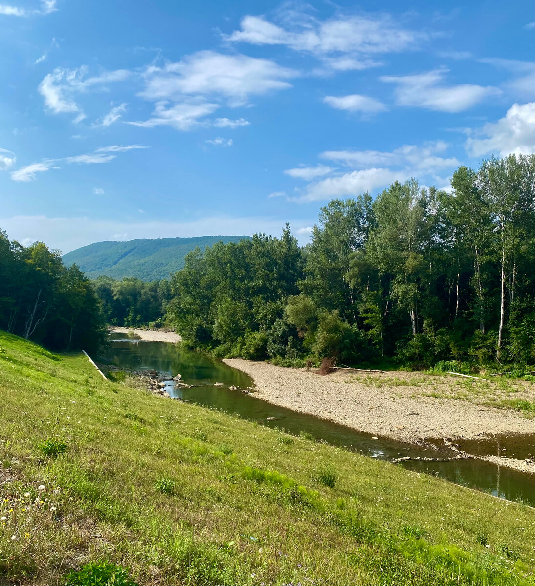р. Псекупс в окрестностях г. Горячий Ключ