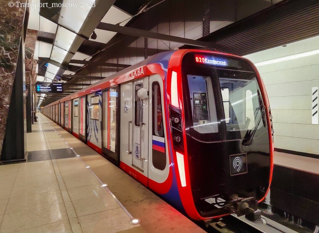 Москва 2020 на станции Хорошевская. Фото:Transport_Moscow 