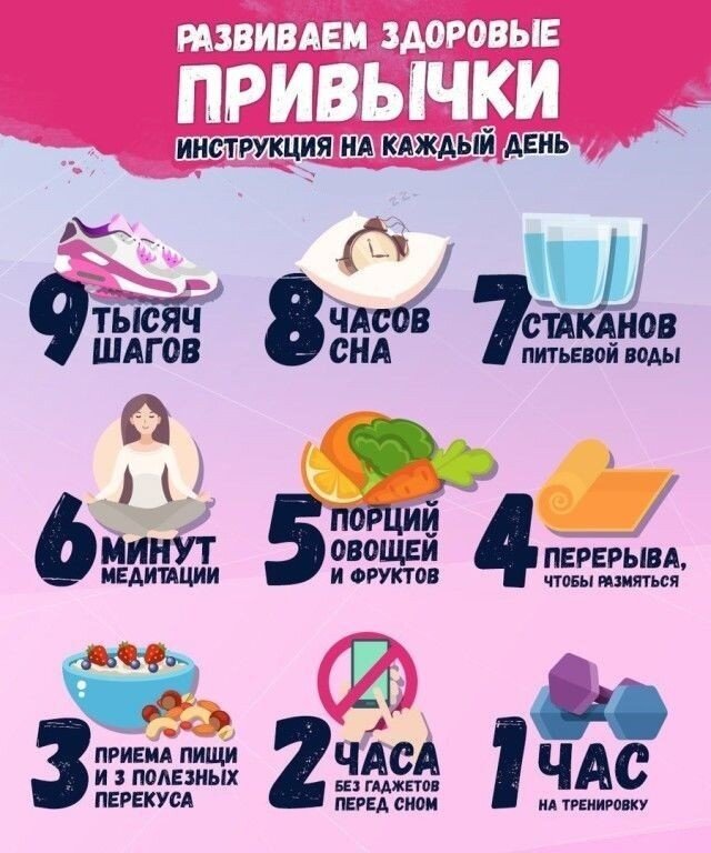 Важные ежедневные привычки ☝