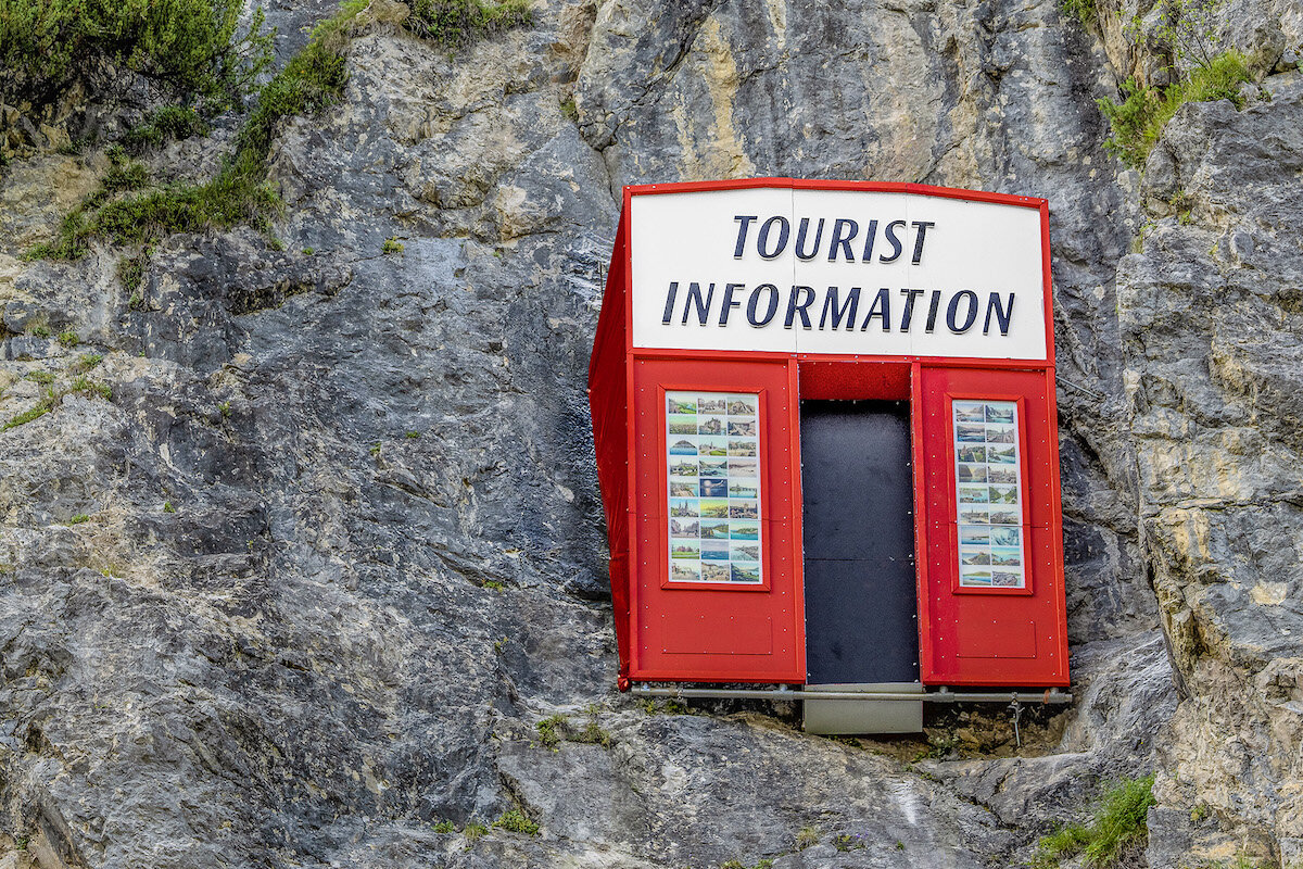 Самая необычная будка Tourist information 