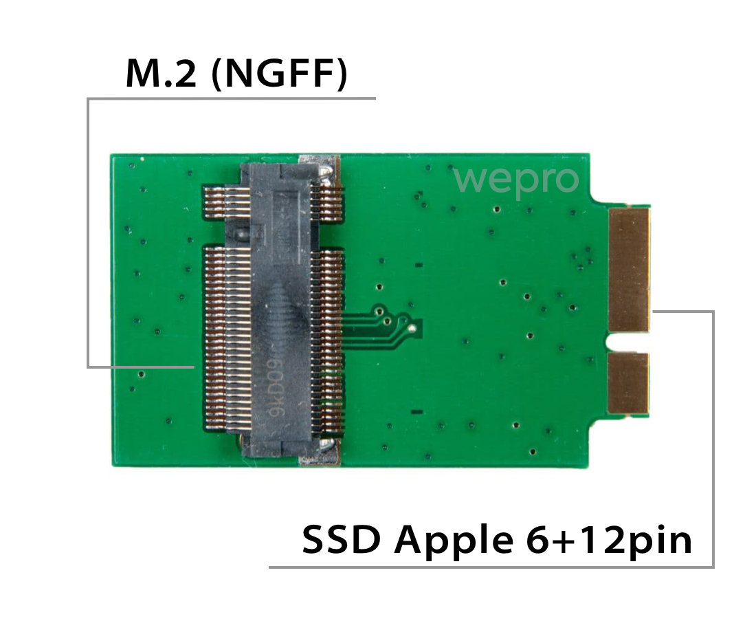 Переходник для SSD M.2 (NGFF) / NFHK N-2011N