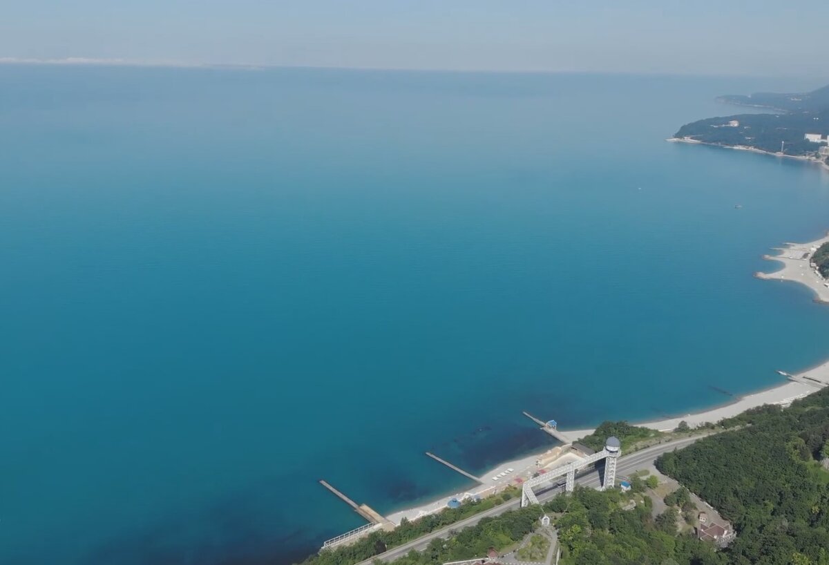 Черное море с коптера.