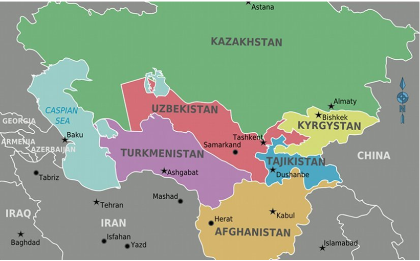 Афганистан и его северные соседи. Из открытых источников.