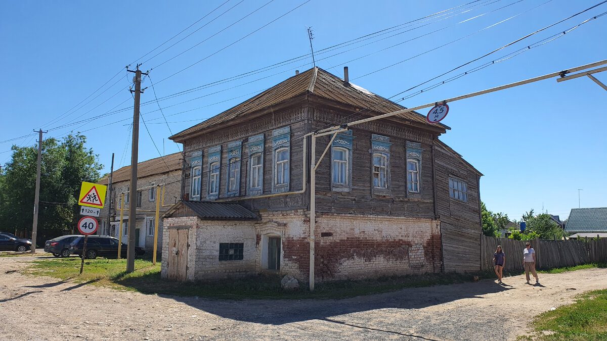 Типичный дом в Заплавном