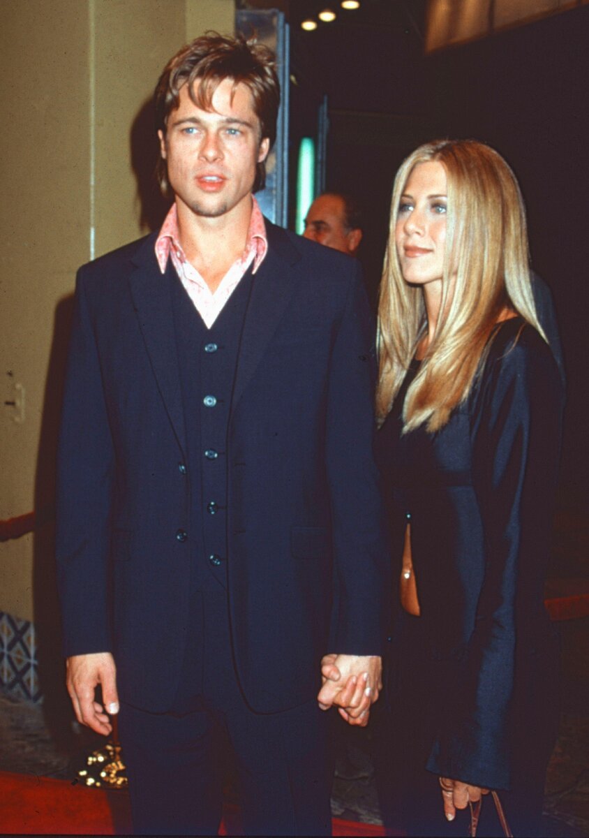 Дженнифер Энистон и Брэд Питт