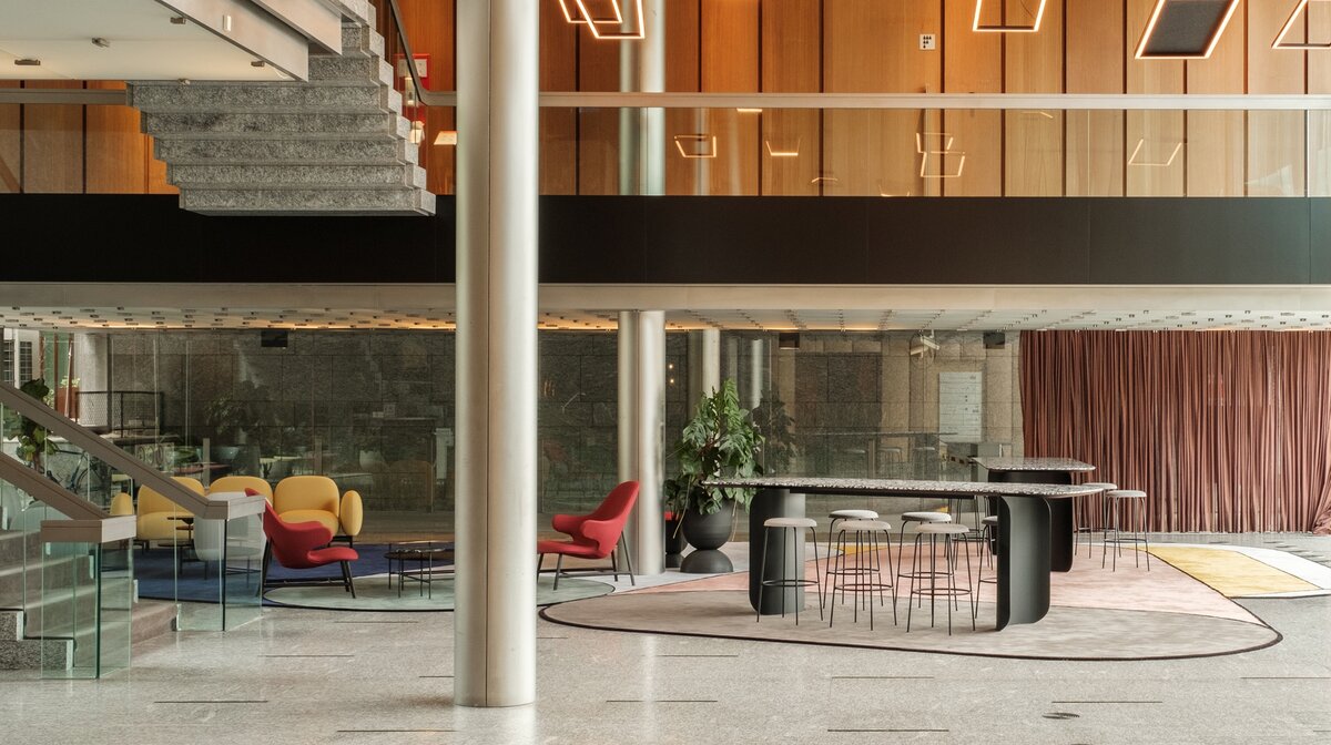 Интерьер общественного места от компании Miniforms