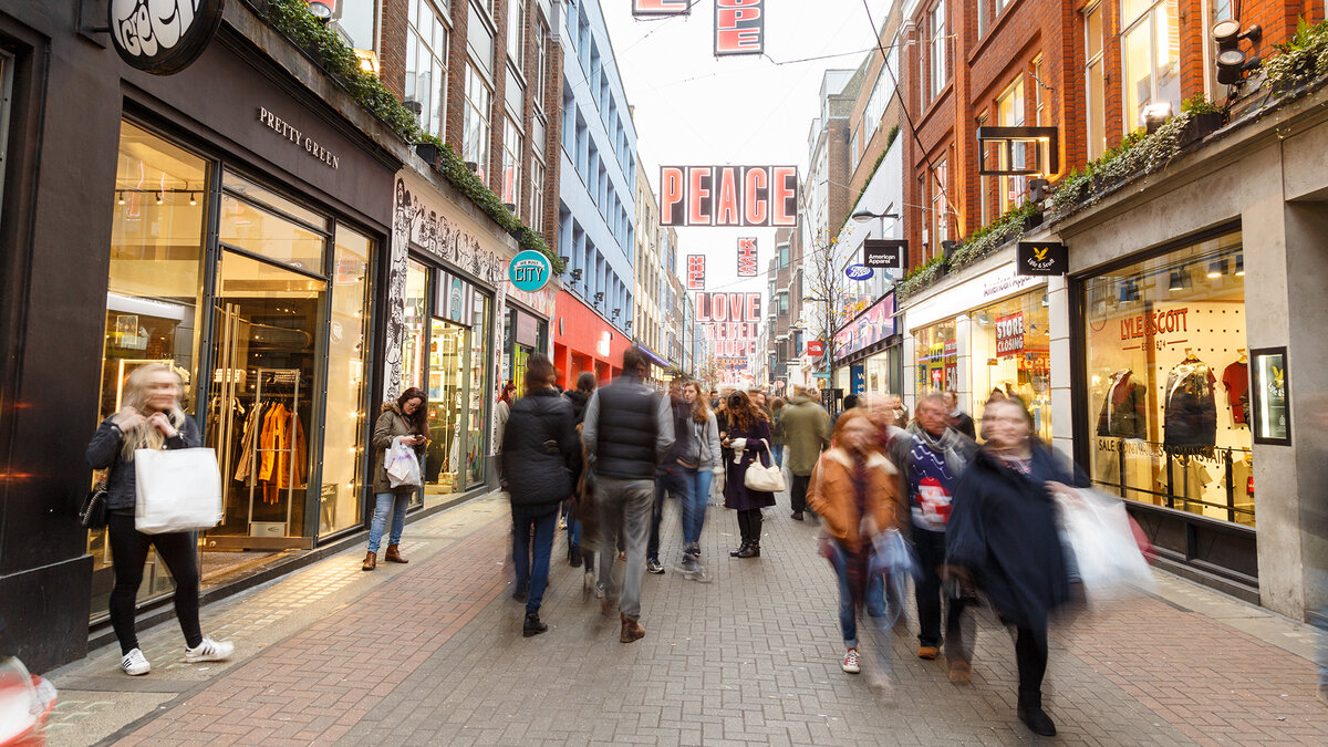 Шоппинг-аллея Лондона