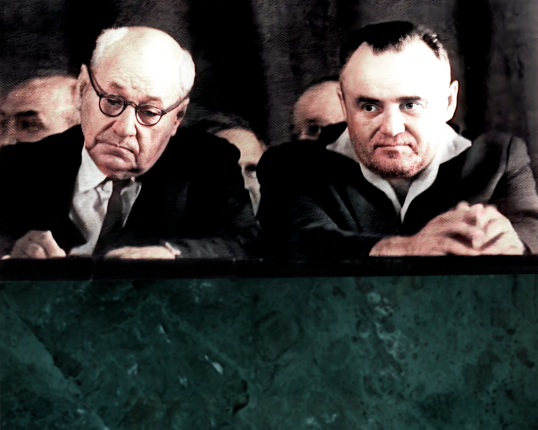 1. Д.Н. Туполев и С.П. Королев. 1966 год 